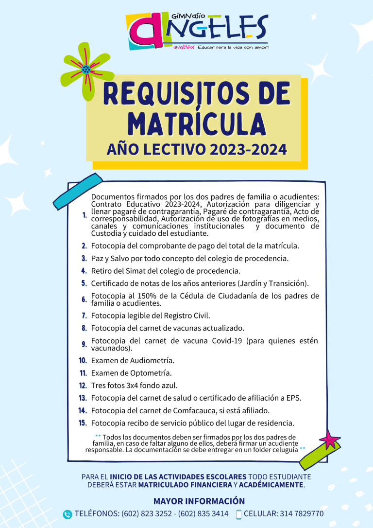 RequisitosMatricula_Nuevos_Preescolar_2023-2024